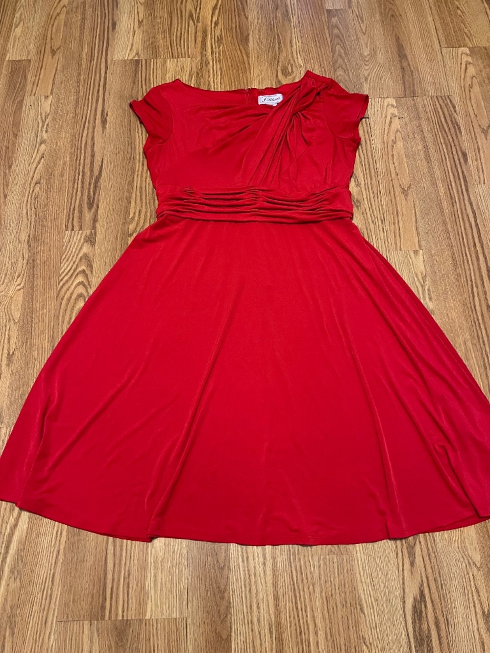 J Howard ladies red dress 16